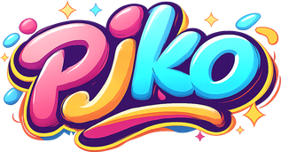 pjko উপকূলীয় নীল সবুজ লোগো